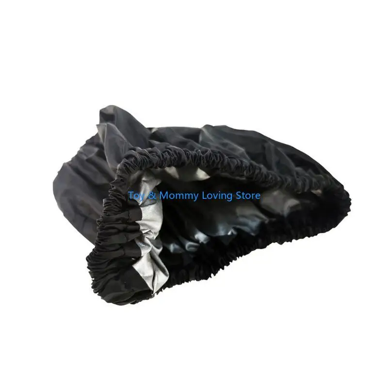 

Y1QF 2Pcs/pack Pushchair Wheel Guard Case Indoor and Outdoor Strollers Wheel Protective Sleeve Cover Wear Resistant Black