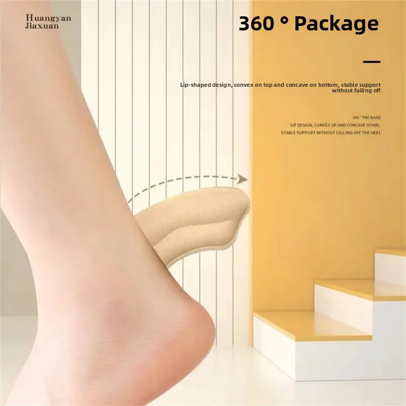 Heel Pads for Too Big Shoes Self-Adhesive Heel Protectors Heel Inserts Improve Shoe Fit And Comfort Prevent Heel Slippage