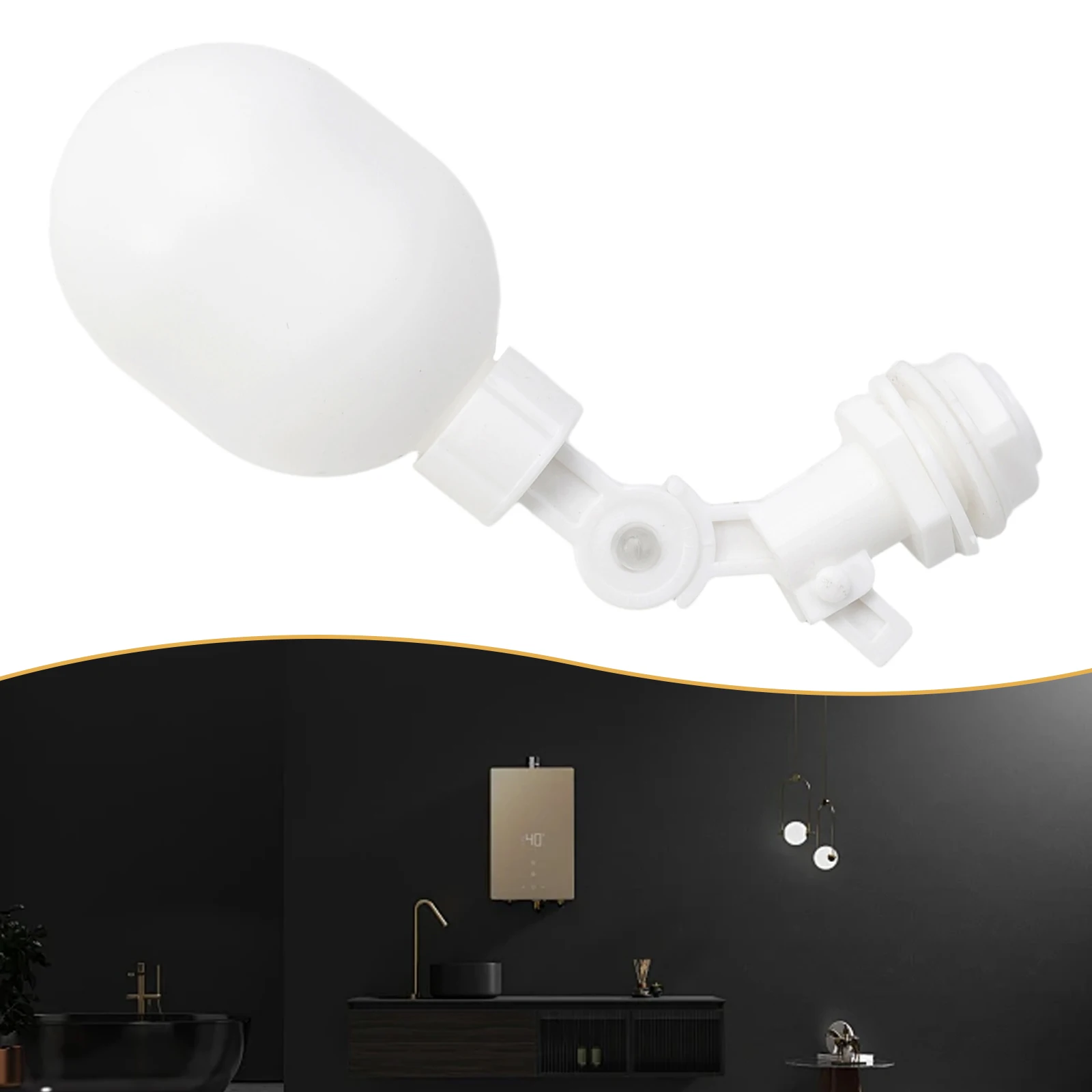 1 4 Inlet Float Ball Valve Accessories Adjustable Control Plastic Syste Fittings For Water Tower Quick Connect