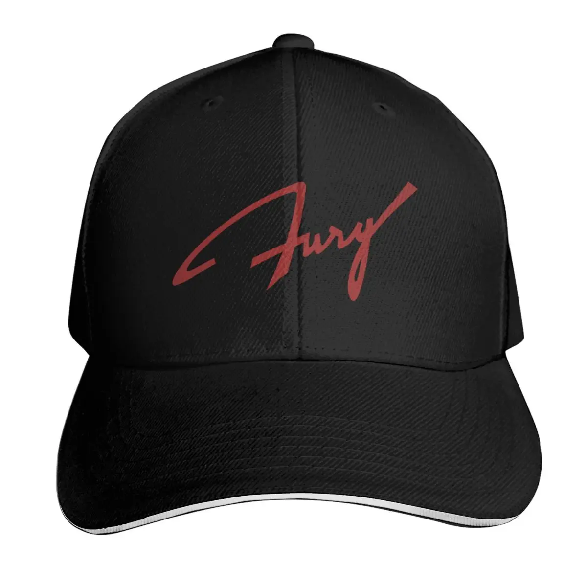 Copy of Fury Script - Blood Red Baseball Cap Six Panel Structured Crown Sun Protection UPF 50+ Breathable Mesh Back