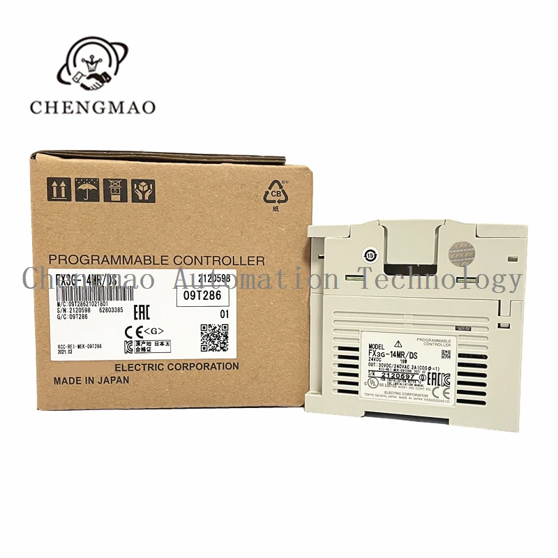 Japan New PLC Controller FX3G-14MR/DS FX3G-14MT/DS FX3G-24MR/DS FX3G-24MT/DS FX3G-40MR/DS FX3G-40MT/DS FX3G-60MR/DS FX3G-60MT/DS