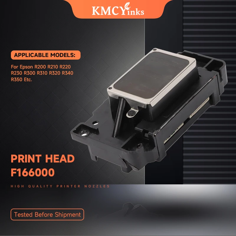 

KMCYinks Printer Head R230 Printhead Print Head For Epson F166000 R220 R350 R200 R320 R300 R210 R310 R340 F151000 F151010