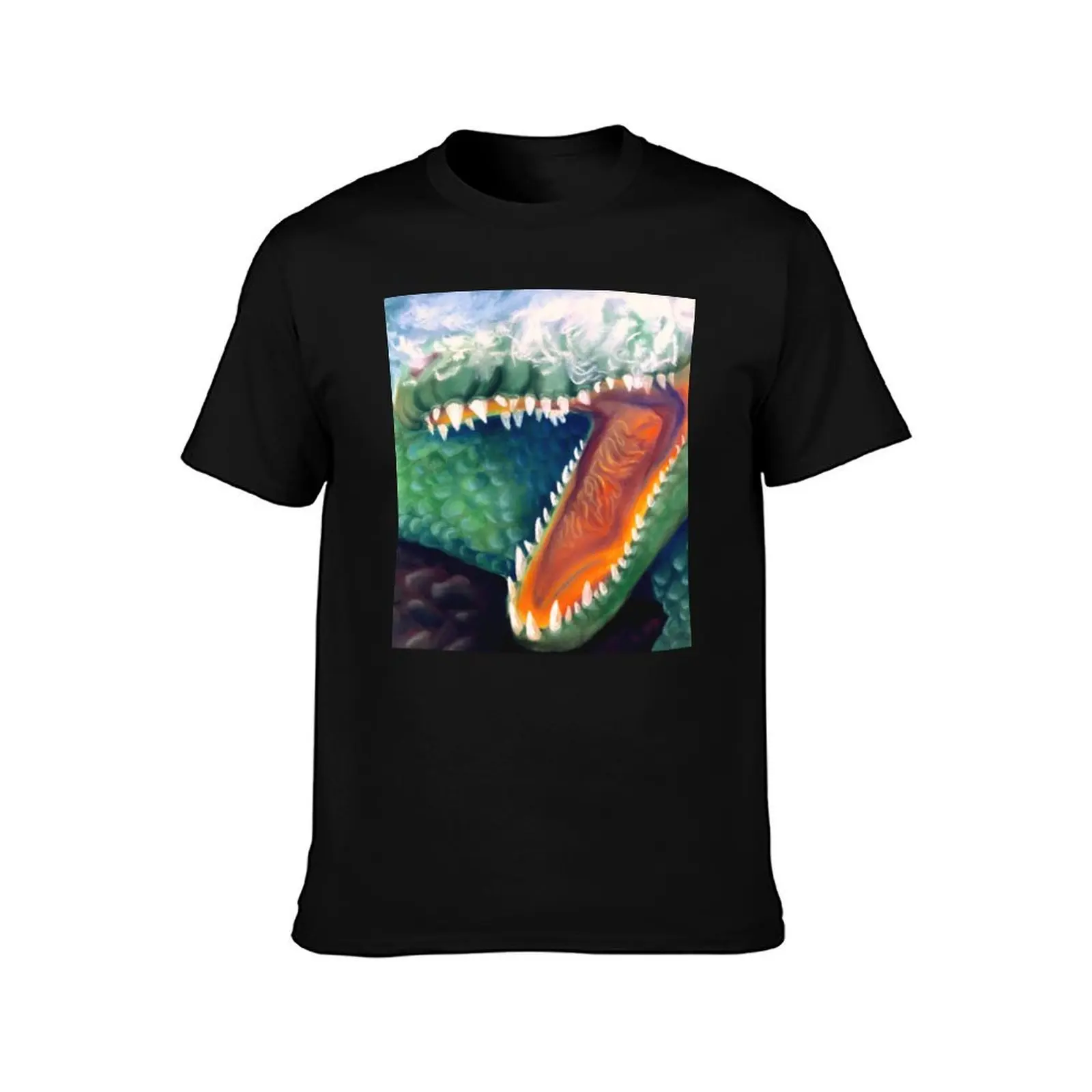 Underwater Crocodile T-Shirt cheap stuff gifts for boyfriend plain white t shirts men