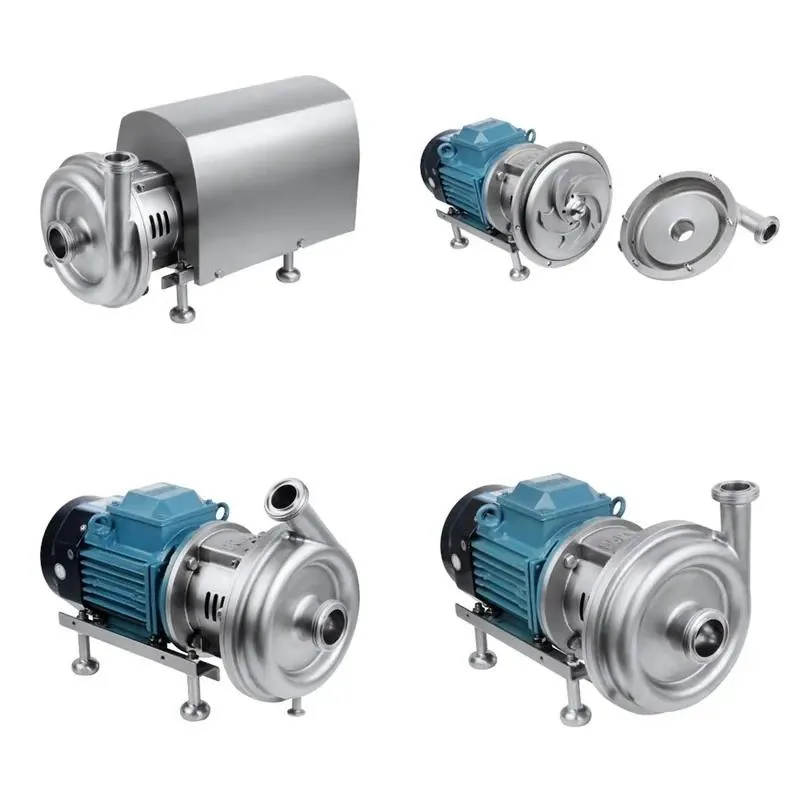 Food Grade Stainless Steel Sanitary Centrifugal Pump for Beer and Milk