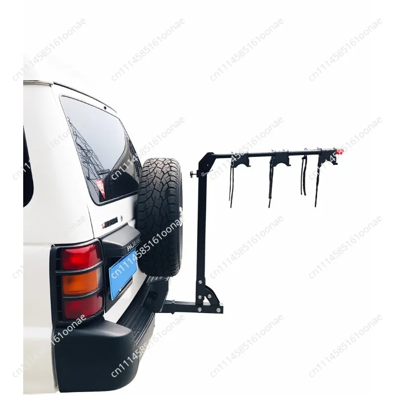 3-Bicycle Rack 2-Inch Receiver Trailer Hitch Bike Carrier for Cars Trucks SUVs Vans RVs Auto Accessories
