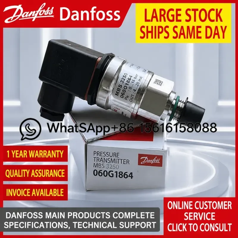 Danfoss MBS3250 Pressure Transmitter 060G1861 060G1862 060G1863 060G1791 060G1864 060G1865 060G1866  060G1867  060G1869