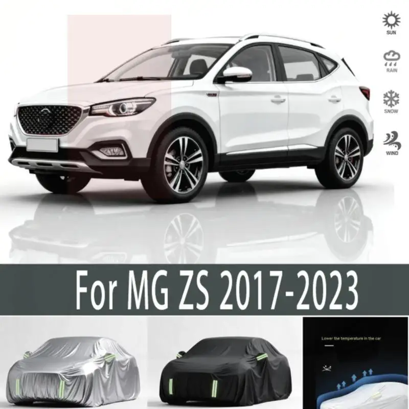 

Для наружной защиты и водонепроницаемые MG ZS 2017 2020 2023, солнцезащитный козырек от снега, пылезащитные аксессуары, автомобильные чехлы