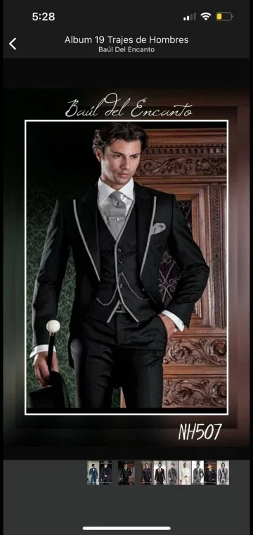 

Men's Three Piece Tuxedo Suit Set Slim Formal Outfit Elegant Wedding Party Prom Business Formal Wear (Blazer+Vest+Pants)