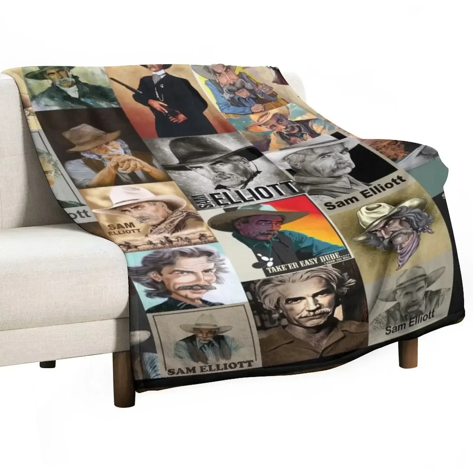 Love Na Sam Elliott Quilt Blanket For people Love Nature Throw Blanket Camping Designers Polar Beach Soft Thin Blankets