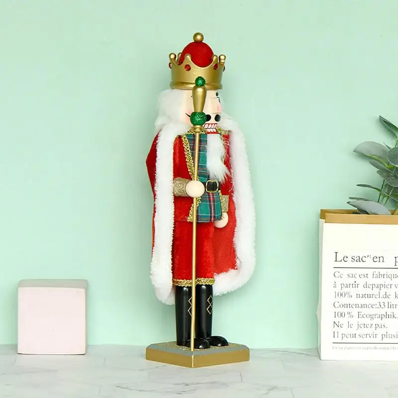 Nutcracker Christmas Decor Giant Christmas Nutcrackers Christmas Decorations With Red Cape 50cm Nutcrackers Christmas Indoor
