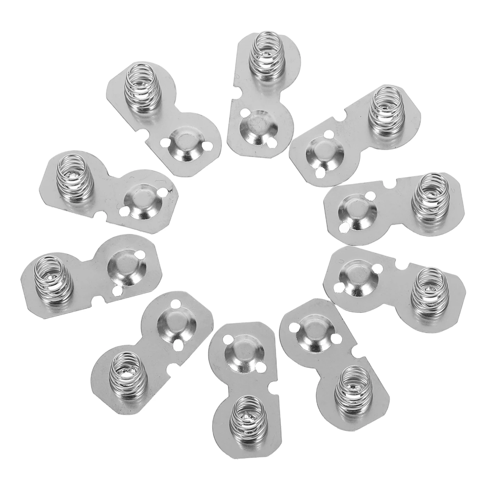 

10pcs Shrapnel AA Contact Accessories Semicircle Spring Plate Material High Conductivity Excellent Elasticity