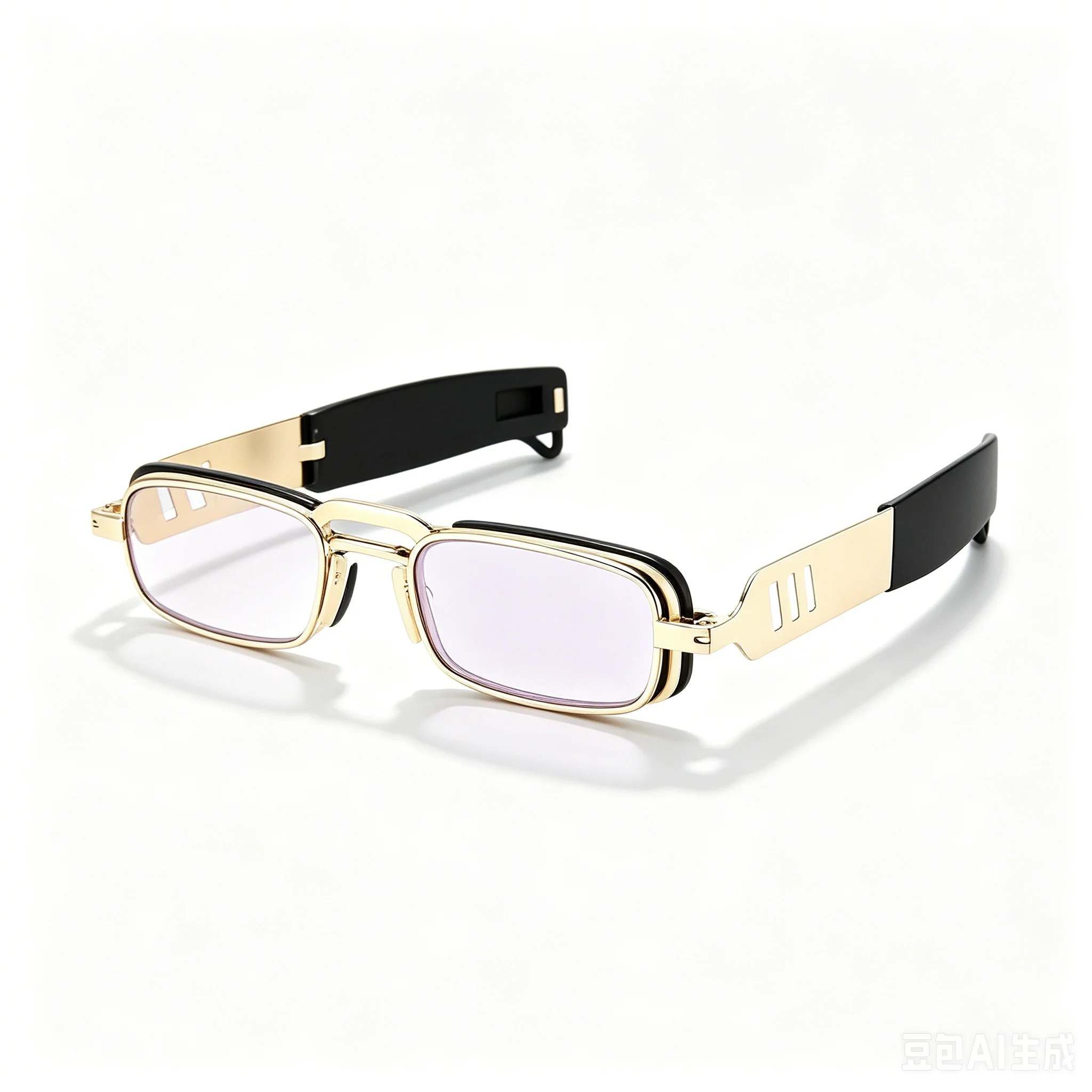 Foldable neck-mounted reading glasses portable high-definition anti-blue light reading glasses