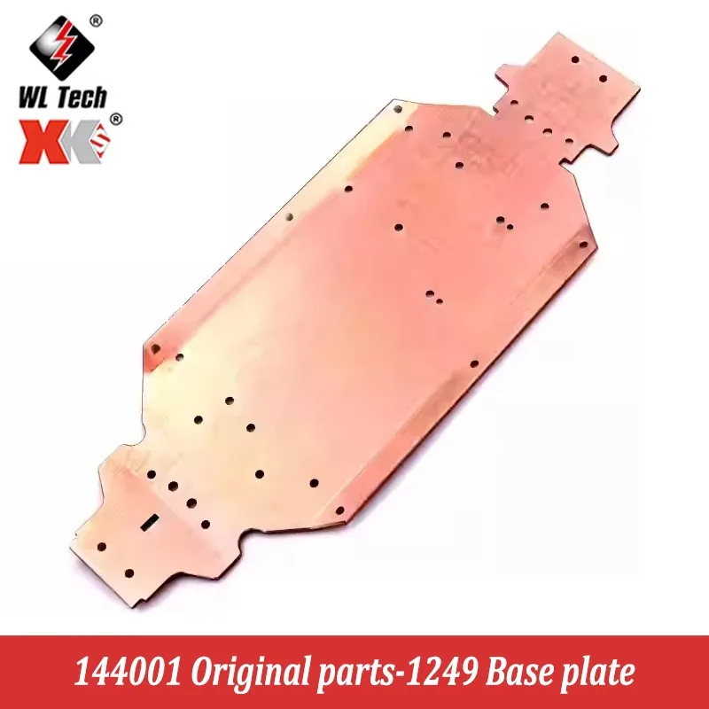 WLtoys 144001 1/14 RC Auto Ersatzteile: Untersetzungsgetriebe-Abdeckung, Stoßdämpfer, Reifen, Kunststoff-Schwingarm, C-Sitz, Fahrzeugunterbodenmotor – Detail 3
