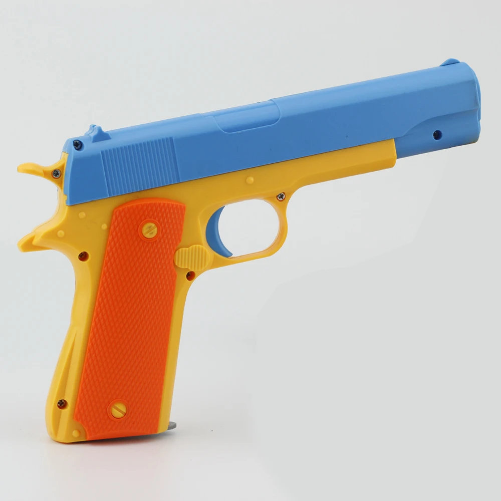 M1911 Soft Bullet Toy Gun Manual Pistol Gun Dart Blaster Shooting Toy Fake Gun For Kids Boys Birthday Gifts Outdoor Games