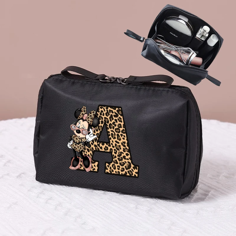 Borsa per cosmetici da donna DISNEY Minnie custodia per Organizer per trucco portatile borse da toilette custodia per lavaggio da viaggio