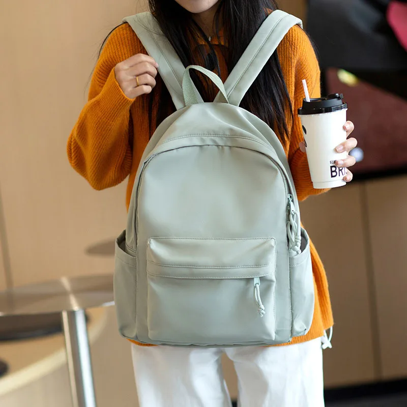 High Quality Bags Top-handle New Foldable Backpacks for Women Large Capacity Backpack Simple Korean Version Computer Backpack