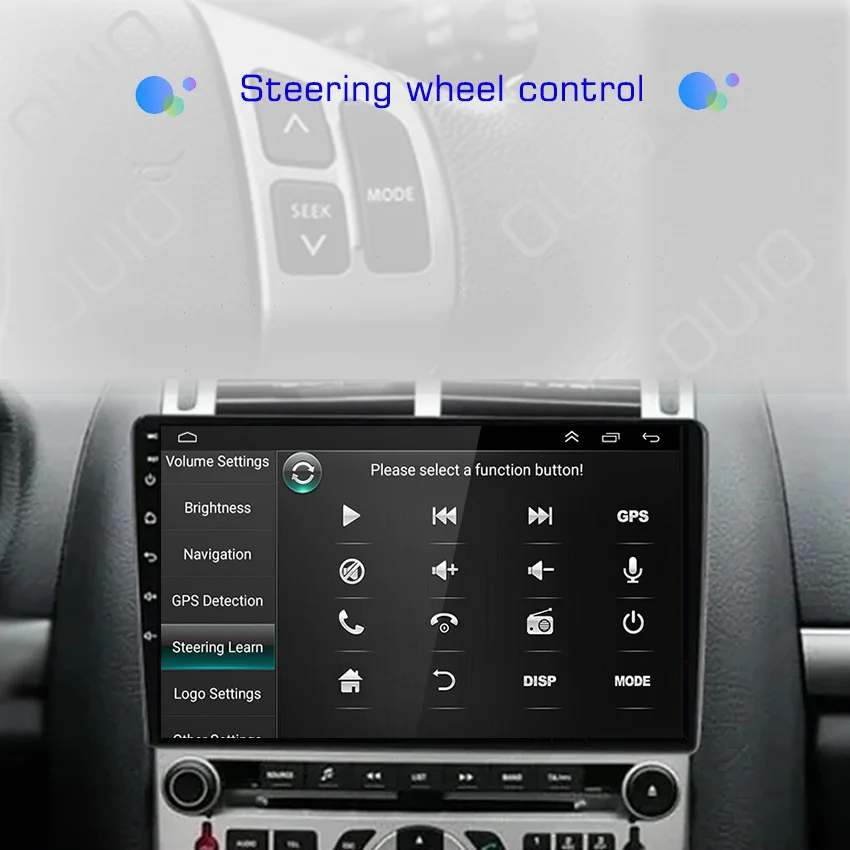 Android 15 Auto Carplay For Peugeot 407 1 2004-2011 Car Radio Video Multimedia Player Navigation GPS Carplay Stereo No 2Din DVD