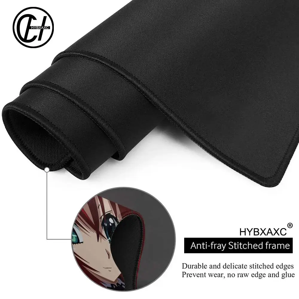 High School Dxd Mouse Pad Cute HD Desk Pad Extended Gaming Keyboard Mats Large 90x40cm XXL Gamer Mousepad