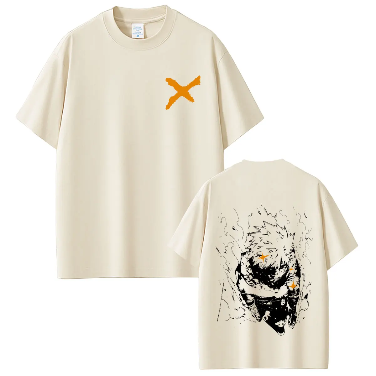 

Anime My Hero Academia Bakugou Katsuki Merch T Shirts Men Women Clothing Cartoon Fashion Streetwear Male Casual Cotton T-shirt