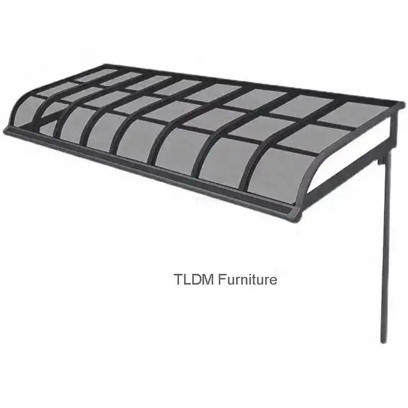Home Courtyard Tent Eaves Rain Protection Aluminum Alloy Gazebos Villa Awning Rainproof Sunscreen Pergola Balcony Outdoor Canopy