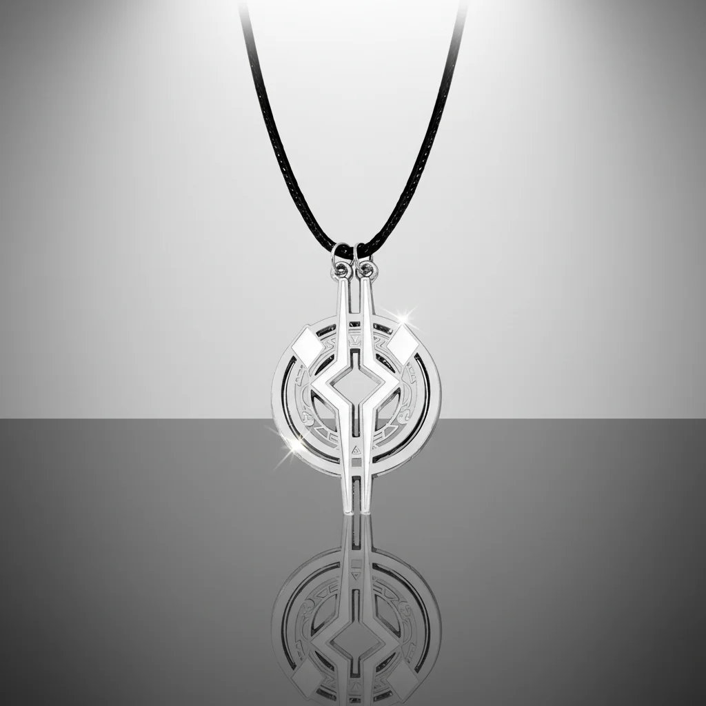 Collar con Colgante Punk Vintage de Ahsoka Tano de Star Wars para Geeks, Regalo de Moda Coleccionable para Hombres