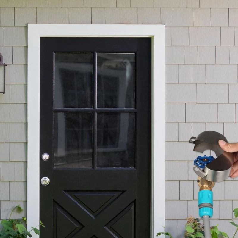 Gate Valves Lockout Device With Password Padlock Outdoor Faucet Lock Cover DXAF