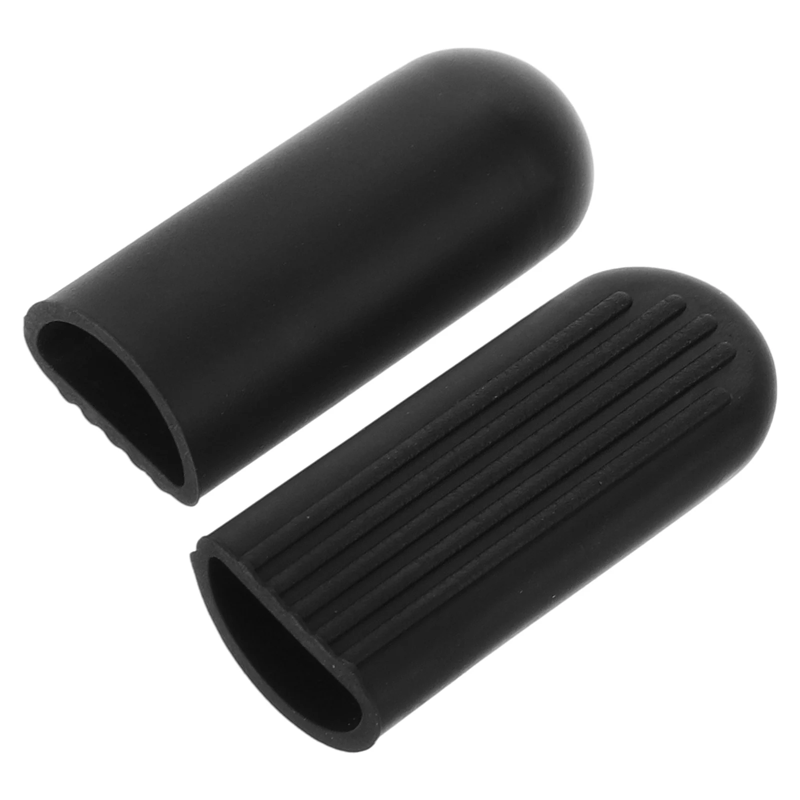 2 Pcs Head Support Protective Cover Electric Scooter Foot Rest Bike Kickstand Rubber Parking Sleeve Silica Gel