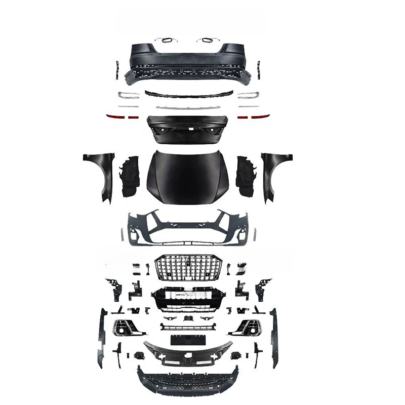 High Quality Upgrade Body Kit Fit Old Vehicle To New Version With Bumpers Grille Diffuser Lights Hood Fender Trunk Accessories