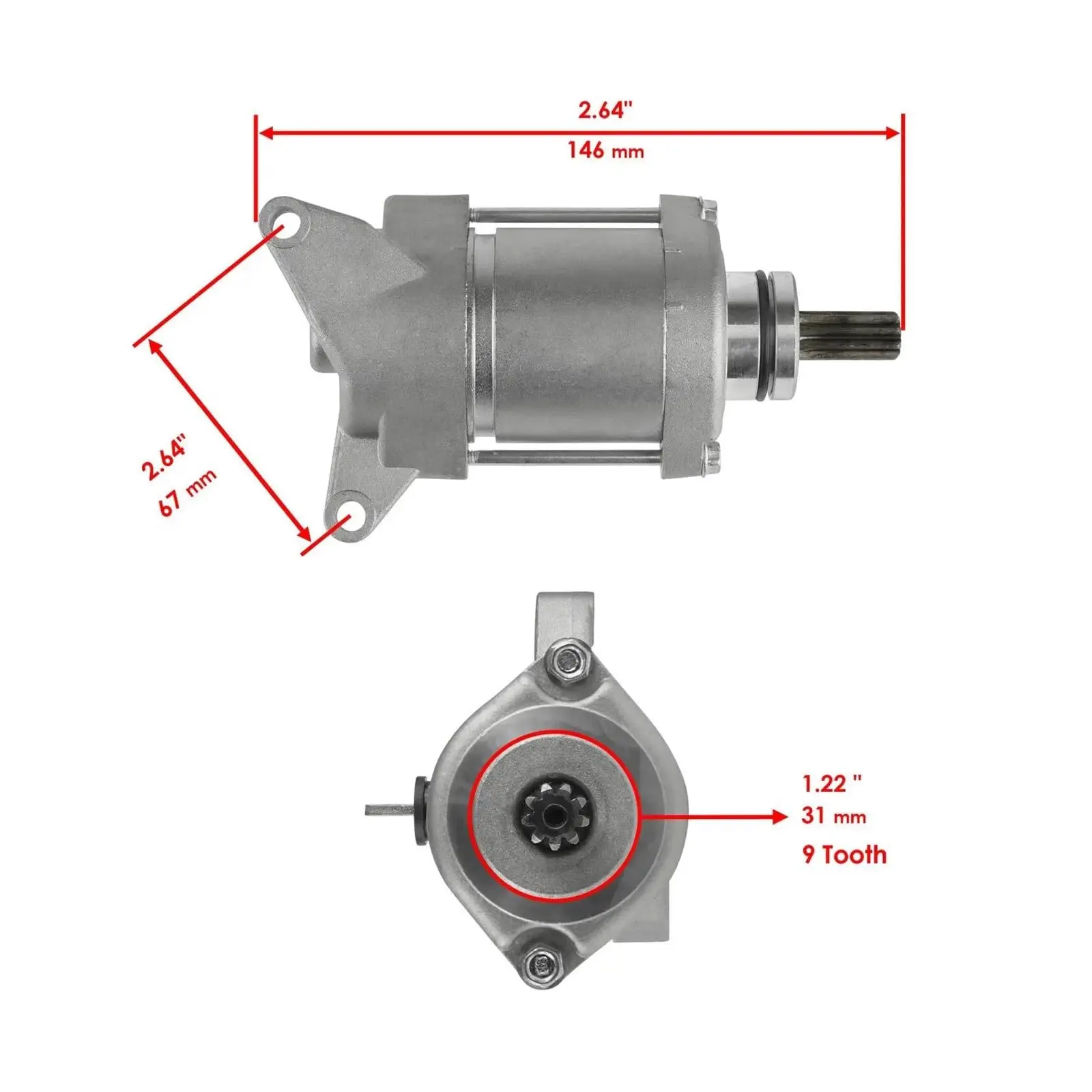 5TJ-81890-30-00,5TJ-81940-12 كاتب المحرك والمرحل لياماها WR450F 2007-2015 استبدال أجزاء OEM:5TJ-81890-30