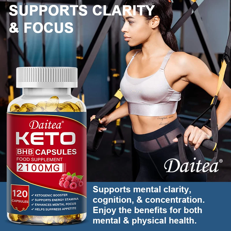 

Keto BHB Diet Capsules Ketosis Supplement - Natural Exogenous Keto Formula Support Energy & Focus, Weight Management Supplement