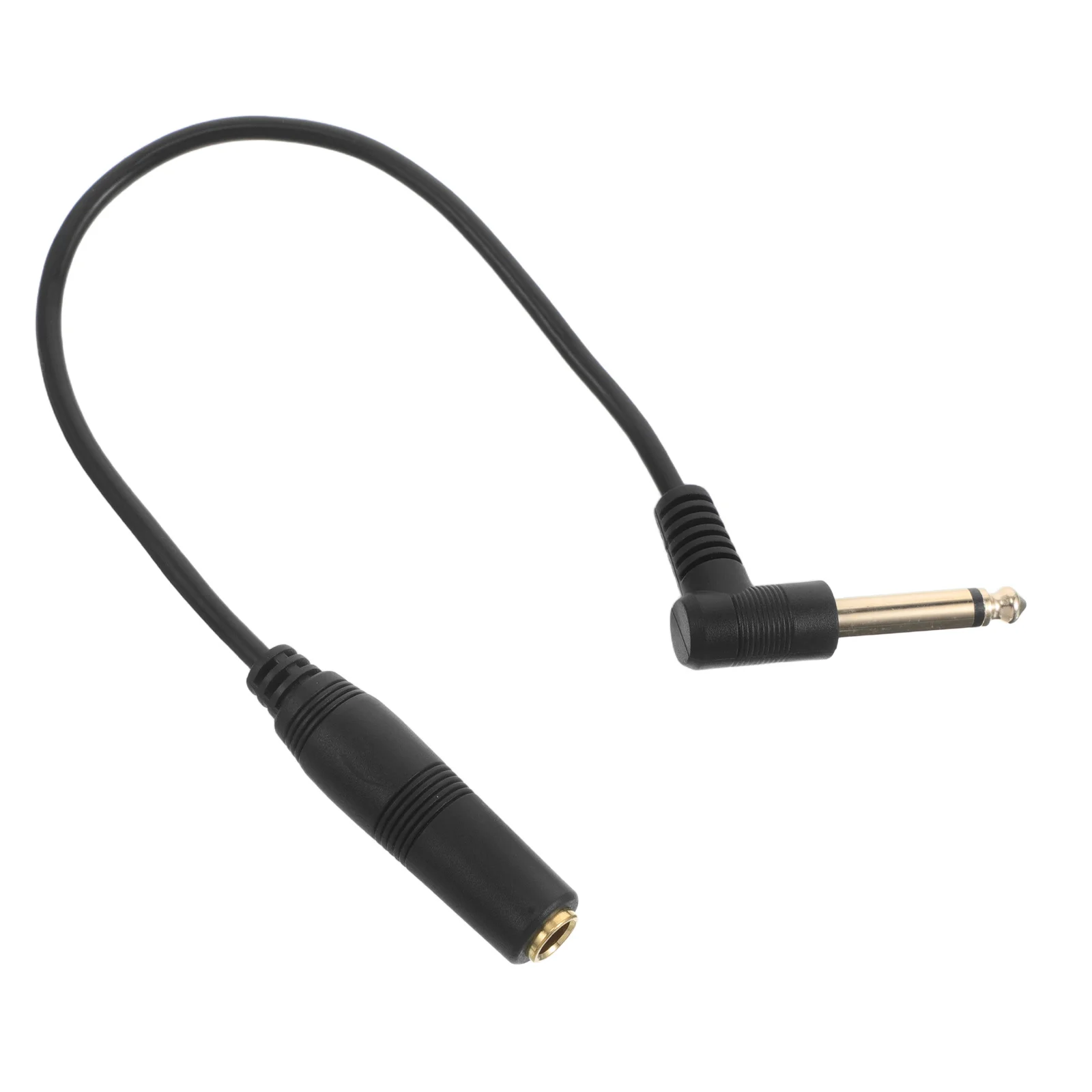 

Right Angle Male to Female Microphone Extension Cable for Guitar Audio Adapter Flexible Design Ideal for Tight Spaces Live