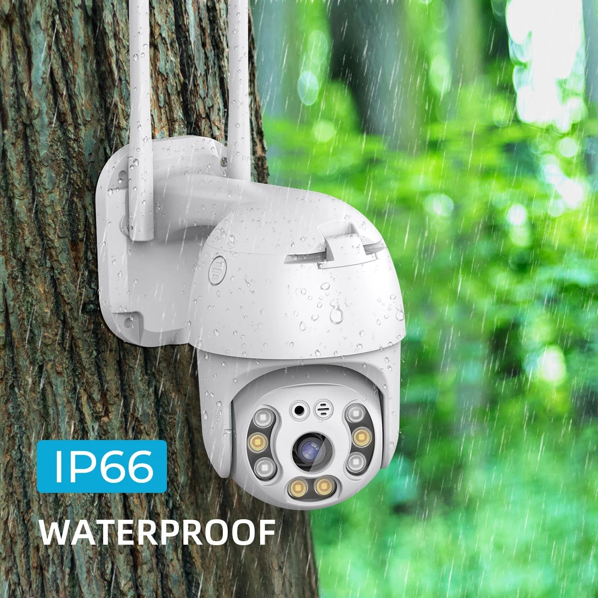 ICSee Security WIFI IP Camera 8MP Full Color Night Vision Wireless Waterproof Outdoor Speed Dome Camera