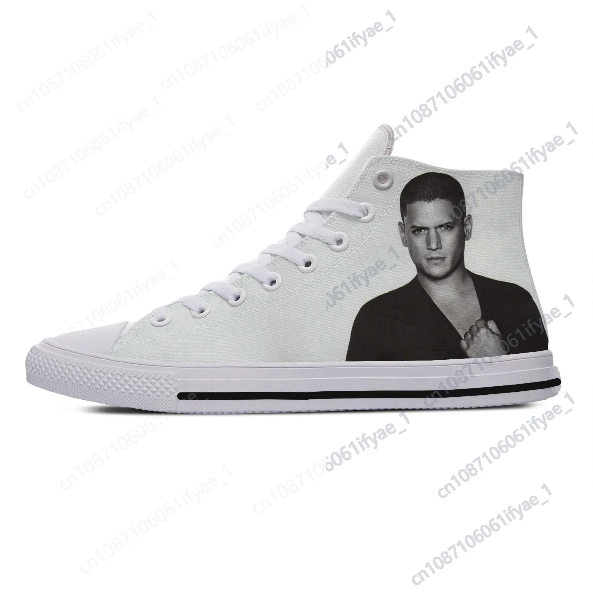 Wentworth Miller-Baskets classiques de haute qualité pour hommes et femmes, chaussures décontractées, chaudes, cool, mode, drôles, haut, dernière planche, été