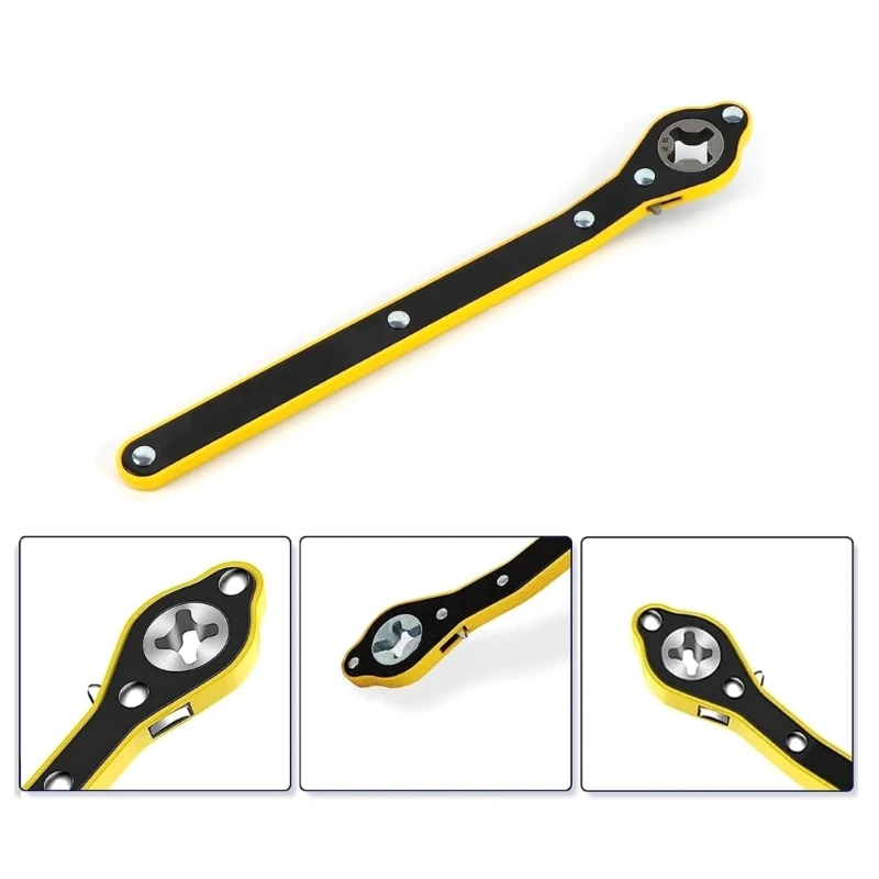 Universal Tyre Repair Tools Lug Handle Tool Labor Saving Ratchet Wrench Dropshipping