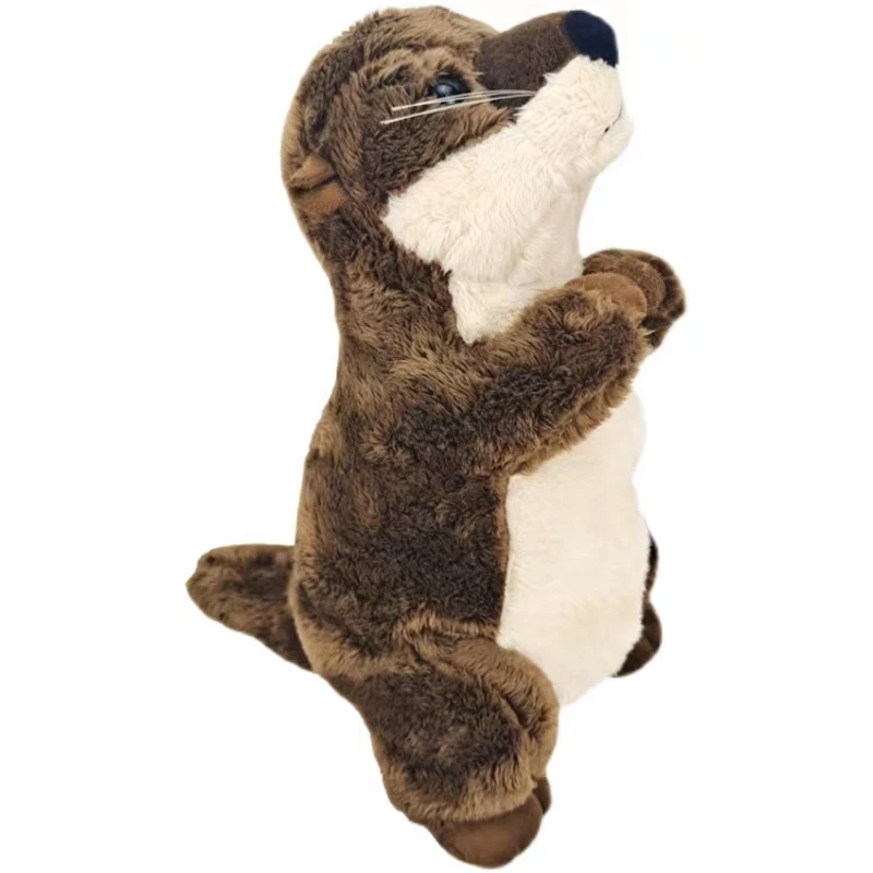 25/30cm Cute Kids Otter Plush Toy Cute Sea Otter Stuffed Animal Cartoon Doll Bedtime Friend For Boys And Girls Plush Otter Toys