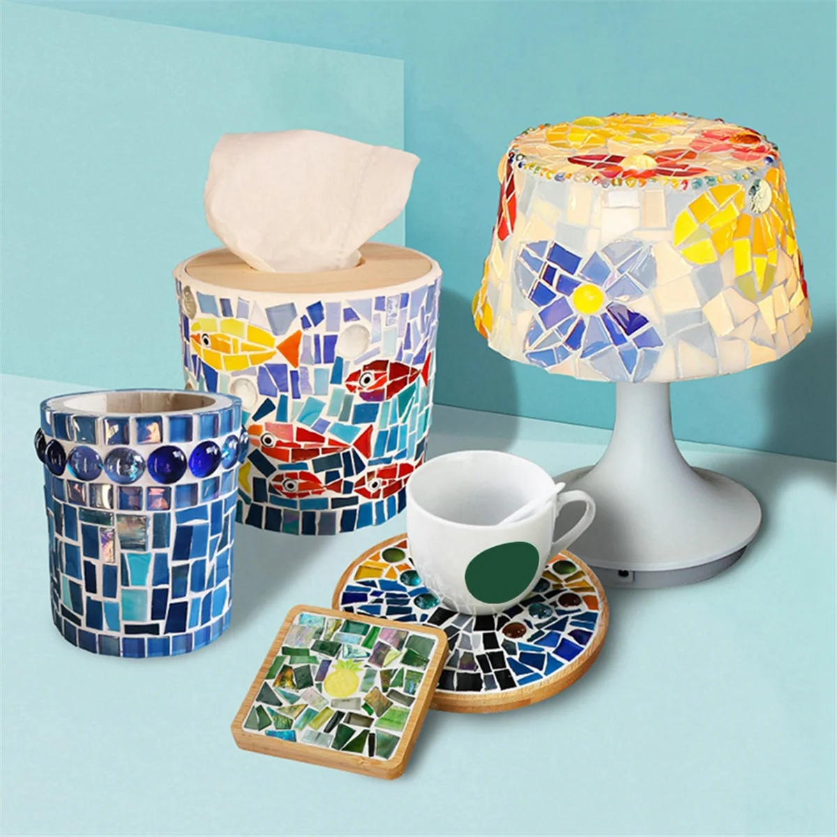 Azulejos de mosaico triangular - Home Decor Handicraft avaliação e preço