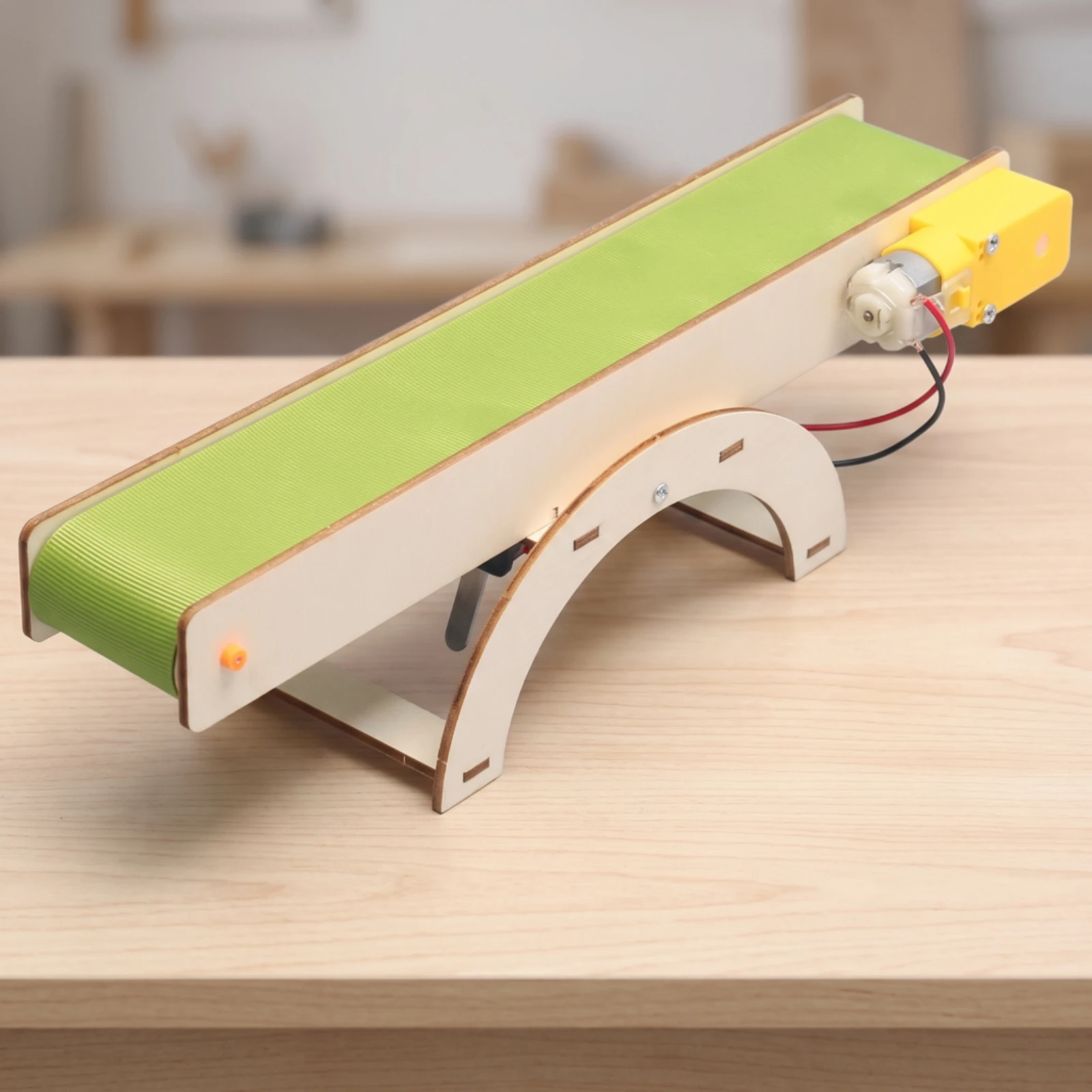 نموذج حزام ناقل كهربائي مصغر،  - مراجعة Science Diy Model وسعره