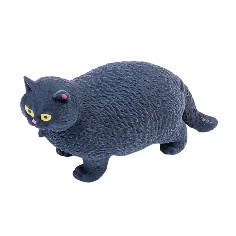 

Cartoon Kitten Toy Stress Relief Toys Funny Fat Cat Squeeze Toy for Kids Adults Soft Tpr Cartoon Kitten Squishes Toy Party Favor