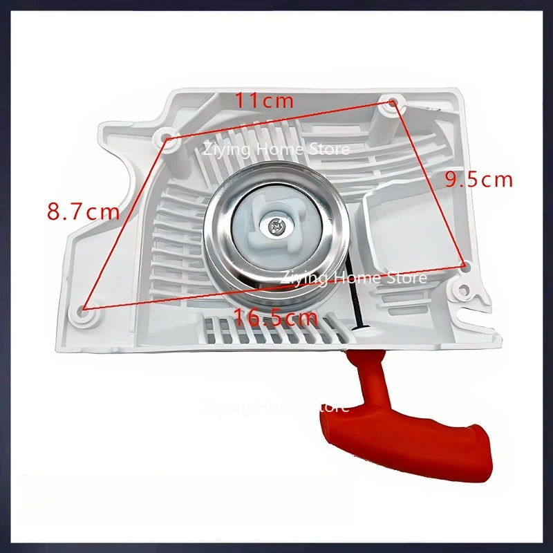 

Подходит для 52-дюймового дискового подшипника, большой пружинный стартер в сборе, ручной кабельный ящик