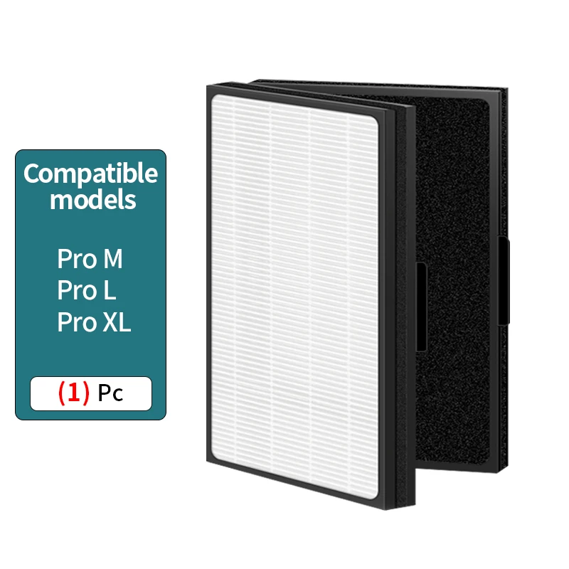 فلتر جسيمات بديل لحماية أجهزة تنقية الهواء Pro M وL وXL للفيروسات والبكتيريا والغبار والدخان والحساسية