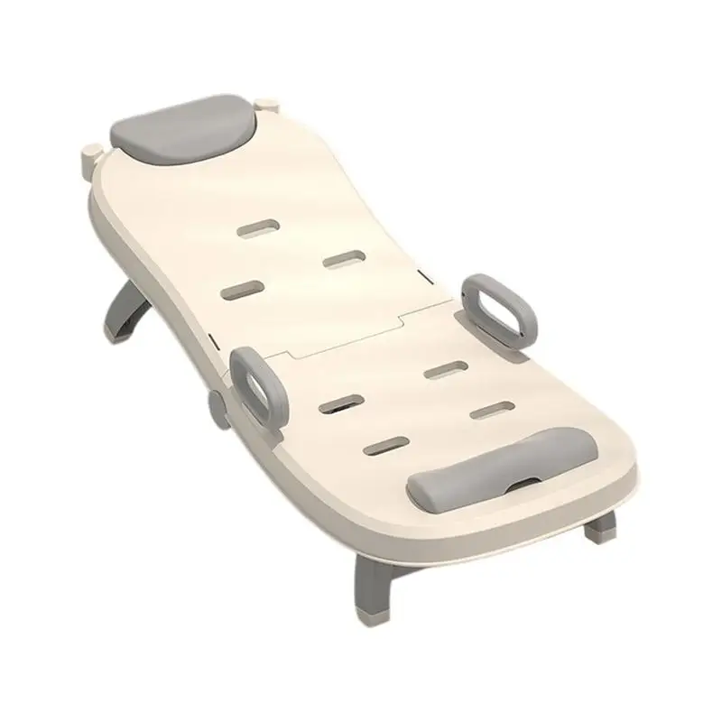

Toddler Hair Washing Seat Adjustable Lying Bath Chair For Shampoo Portable Baby Shampoo Recliner Foldable Toddler Head Hair