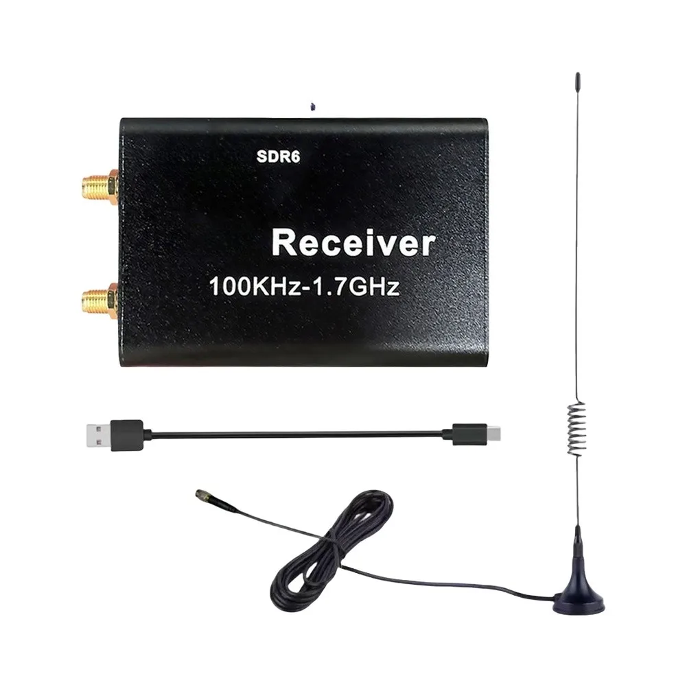 Full Band Software Defined for Radio Software Defined for Radio Aviation Band Scanner SDR6 Full Band Radio 100kHz To 1.7GHz