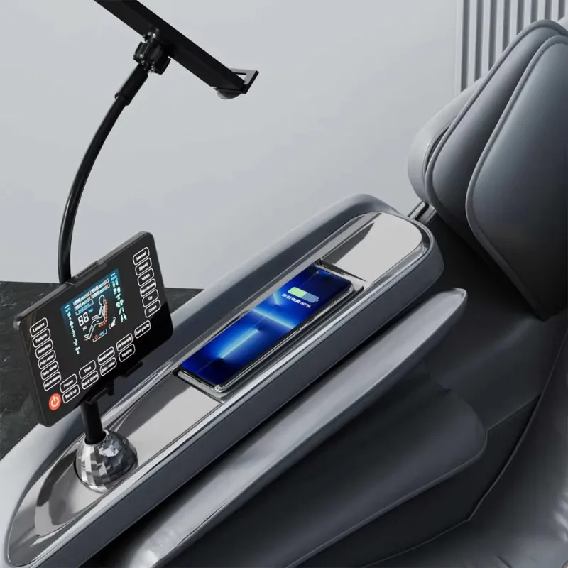 Full Body Massage Chair Zero Gravity Recliner Shiatsu Air Compression Heating Relaxation Therapy Chair for Home Use