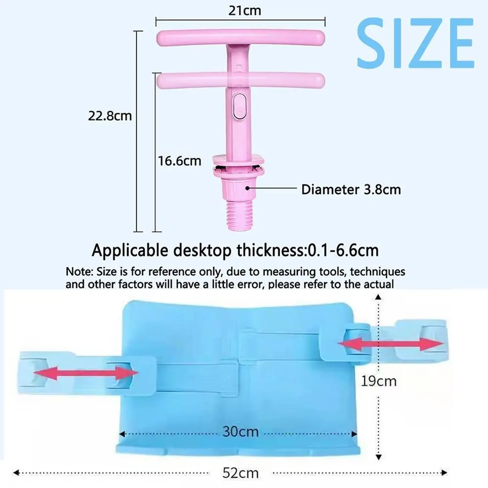 ความสูงปรับท่านั่ง Corrector Anti-สายตาสั้น Anti-Hover เด็กนั่ง Orthotics แบบพกพาป้องกันค่อม