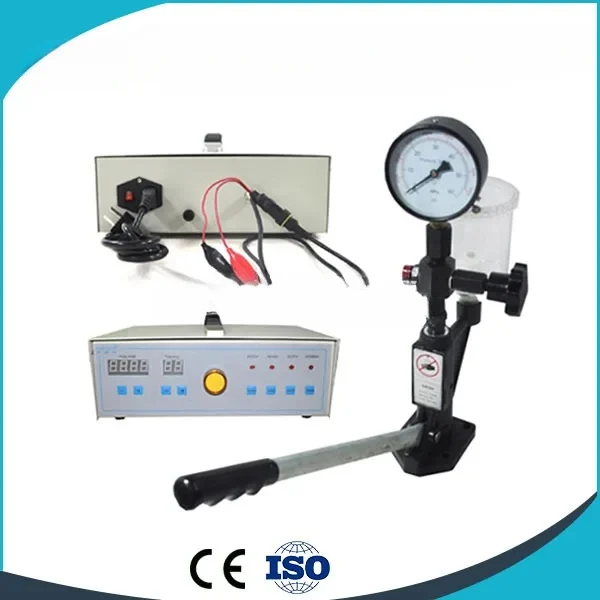 Bosh Common Rail Injektor Simulator + Injektor Düse Test Manometer für Injektoren Testen Magnetsimulatoren
