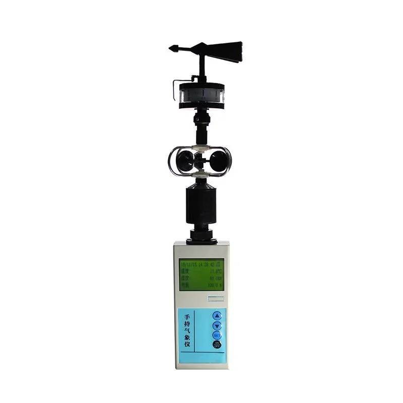 Small Handheld Portable Weather Station Indoor and Outdoor Industrial Farm Mobile Meteorological Meteorometer