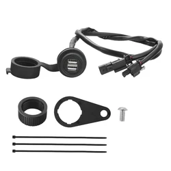 For BMW R1200GS R1250GS R1200ST R1150GS R1100GS R1250RT R1200RT K1200R LC Adventure R ADV NEW Motorcycle USB Charging Socket