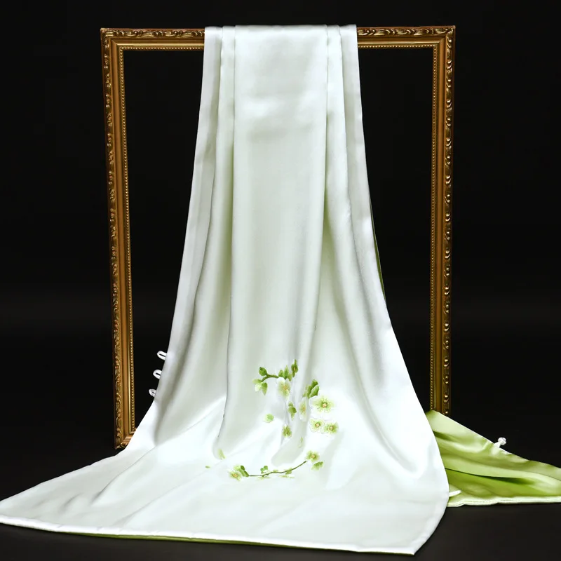 Shawl Outer Match Cheongsam Embroidery Women's Scarf