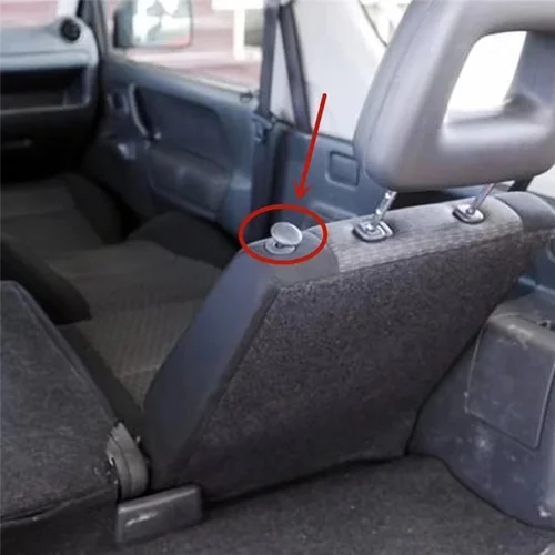 Imagen 2 del producto Perilla del asiento trasero 87211-74G10-P4Z Perilla de seguridad del asiento Perilla del asiento trasero Forsuzuki Jimny Accesorios del coche 1 Uds