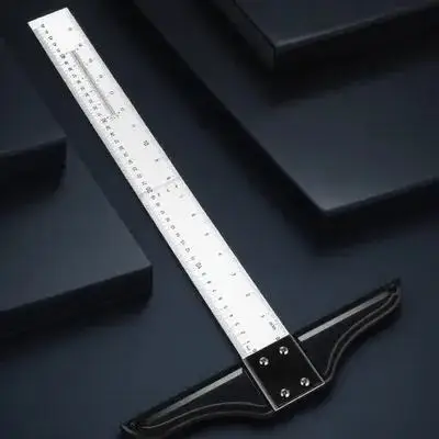 

18 Inch Ruler Clear Multi-Functional Measuring Tool For Drafting Woodworking Architecture Students Precision Drawing